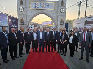 وزير الحكم المحلي يشارك في افتتاح فعاليات نابلس إكسبو  2026
