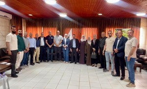 مراسم استلام وتسليم بلدية قباطية بحضور مدير عام الحكم المحلي م.ميرفت غزال وطاقم من المديرية 