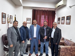 مدير عام مديرية الحكم المحلي لمحافظة القدس يزور بلدية الرام لبحث اهم الملفات 