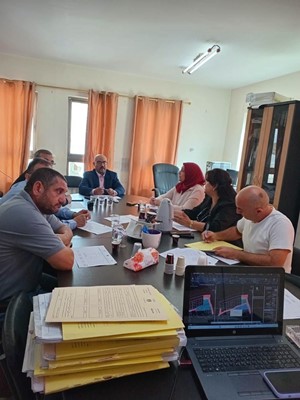 اللجنة الإقليمية للتخطيط والبناء لمحافظة القدس تعقد جلستها الدورية