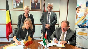 توقيع اتفاقية مبادرات لموجهة التغيير المناخي بين صندوق الهيئات المحلية والوكالة البلجيكية للتنمية