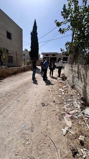 حكم محلي بيت لحم وسلطة المياه الفلسطينية، بالتعاون مع بلدية جناتا تنفذان جولة ميدانية إلى منطقة جناتا 