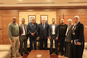 حجاوي يبحث مع مجلس خدمات ريف دورا احتياجات المجلس وتوسعة المخطط الهيكلي