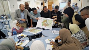ورشة عمل مجتمعية لإعداد مخطط إقليمي لمنطقة غرب محافظة رام الله والبيرة