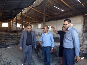 مدير عام الحكم المحلي بمحافظة قلقيلية يتفقد بلدات المحافظة عقب اعتداءات المستوطنين