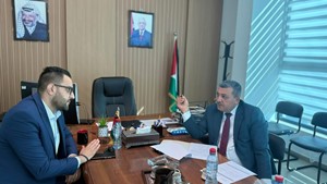زيارة عطوفة وكيل الوزارة ومدير عام الادارة العامة للمشاريع لمديرية قلقيلية