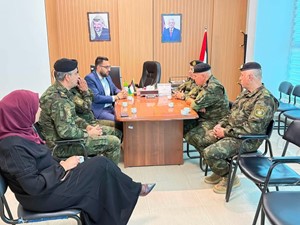 مدير عام الحكم المحلي في قلقيلية يستقبل قائد منطقة قلقيلية