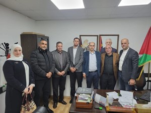 أبو دياك يلتقي أعضاء من الهيئة العامة لجمعية رجال أعمال طولكرم 
