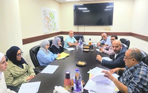 اللجنة الاقليمية للتخطيط والتنظيم في محافظة نابلس تعقد جلستها رقم 24/2026