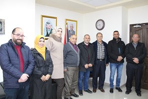 بلدية نحالين تكرم مديرعام وعدد من موظفي الحكم المحلي بيت لحم 