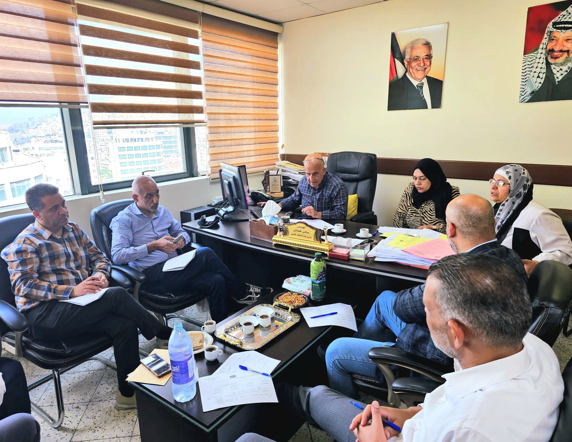 اللجنة الاقليمية للتخطيط والتنظيم في محافظة نابلس تعقد جلستها رقم  30/2026